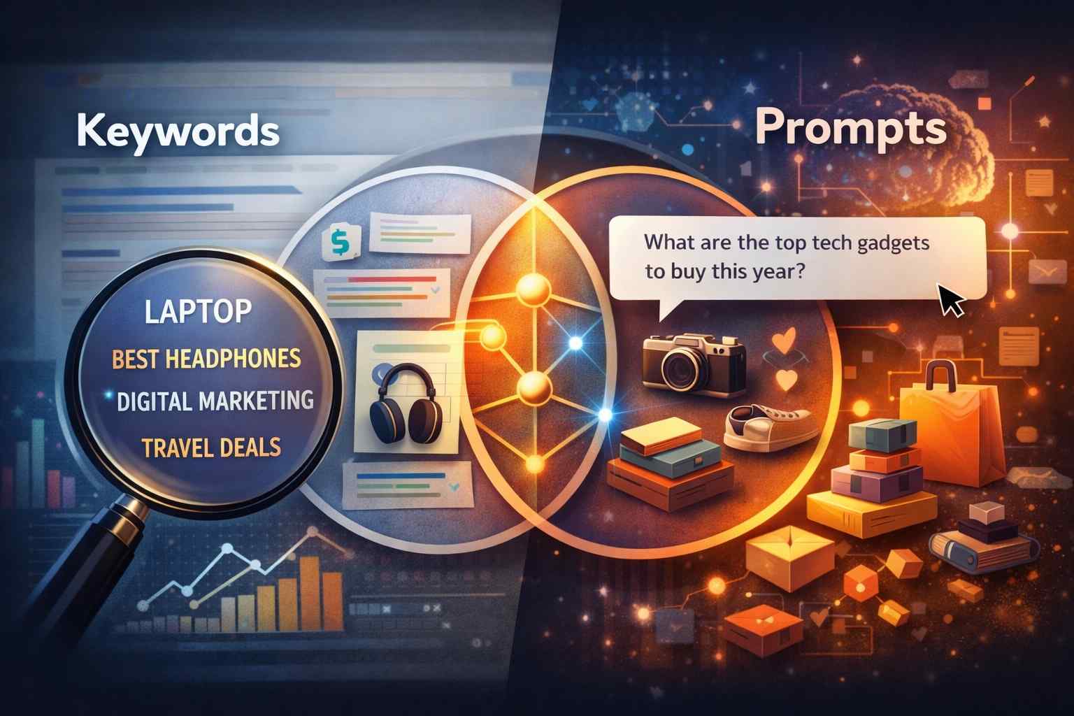 Prompts vs Keywords: Why AI Visibility Needs Both